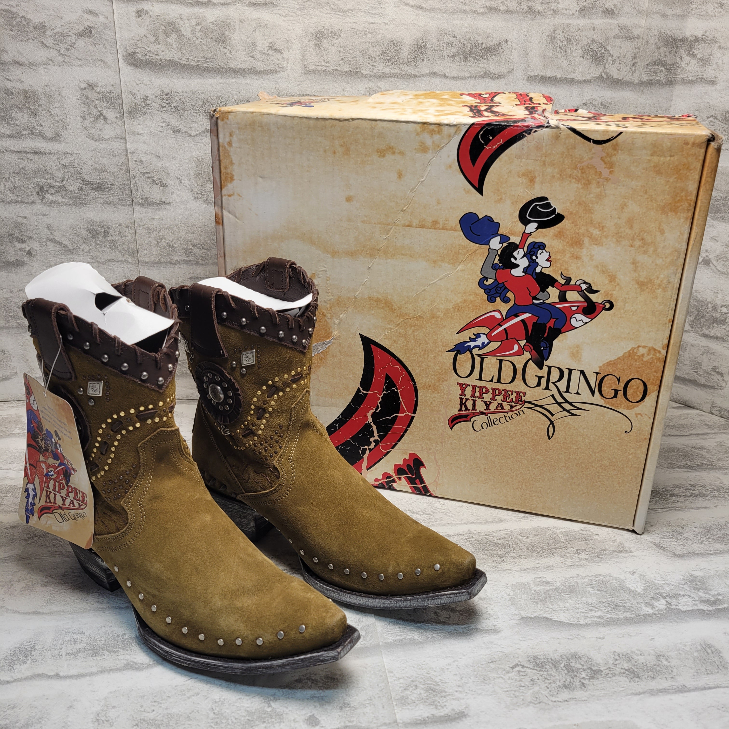 Yippee Ki Yay by Old Gringo Native Pride Boot, 6.5 Camel (7868929212654)